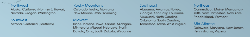 Trina Solar Sales and Service Regions